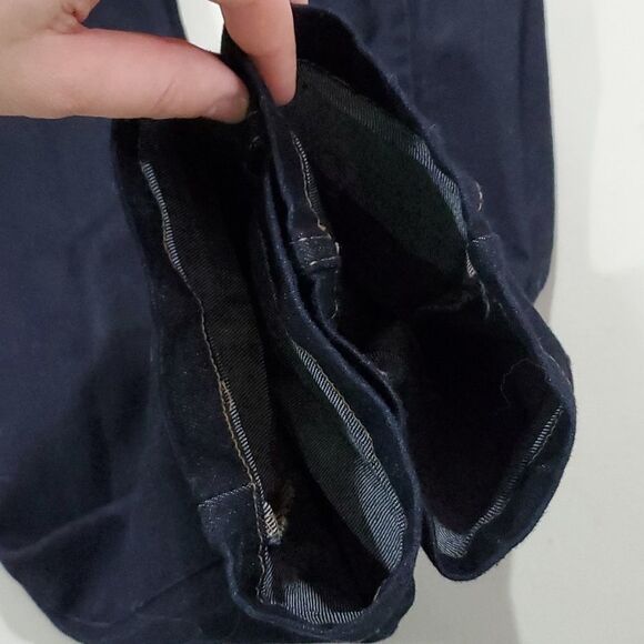 𝅺lucky brand dark wash 28x26 classic straight leg jeans - Picture 6 of 8